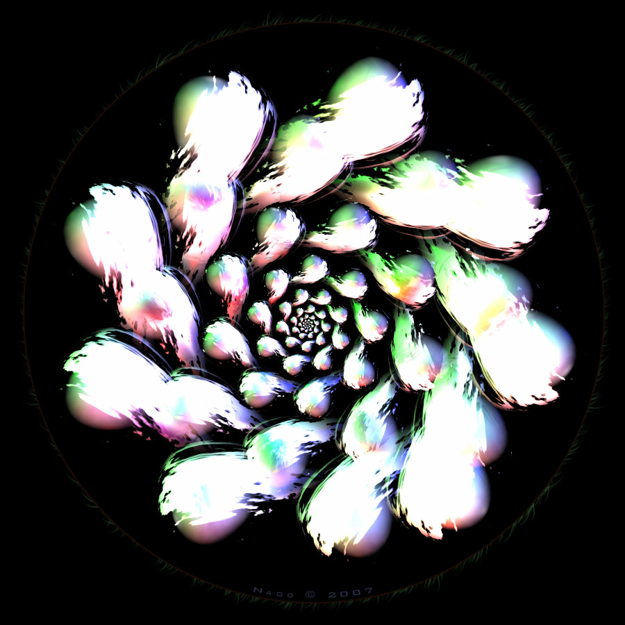 Tropfspirale-Pinsel