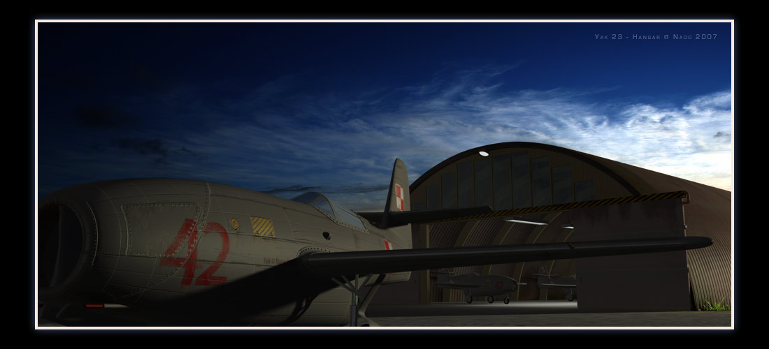 Yak23-Hangar