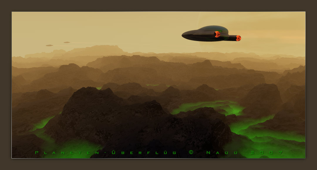Planeten-Ueberflug